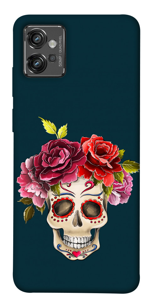 

Чохол Flower skull для Motorola Moto G32 1538173