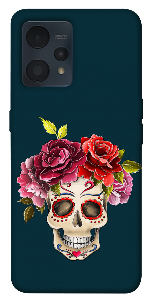 

Чохол Flower skull для Realme 9 4G 1538179