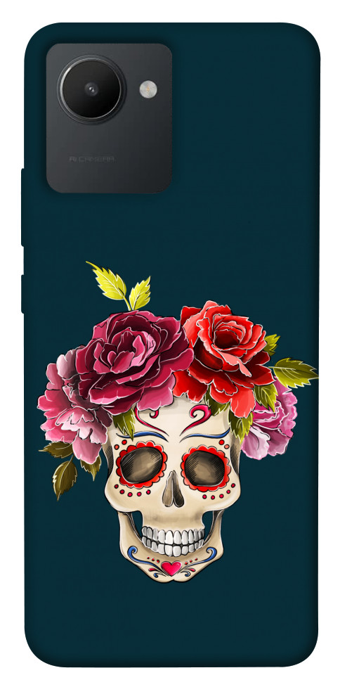 

Чохол Flower skull для Realme C30 1538183