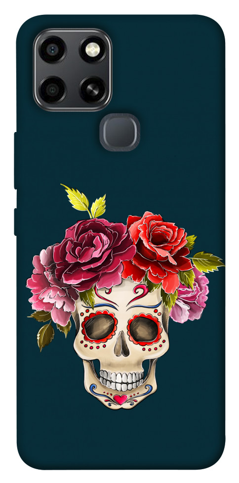 

Чохол Flower skull для Infinix Smart 6 1538186