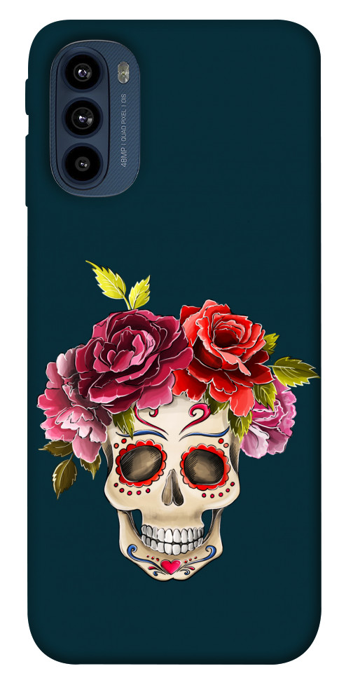 

Чохол Flower skull для Motorola Moto G41 1538197
