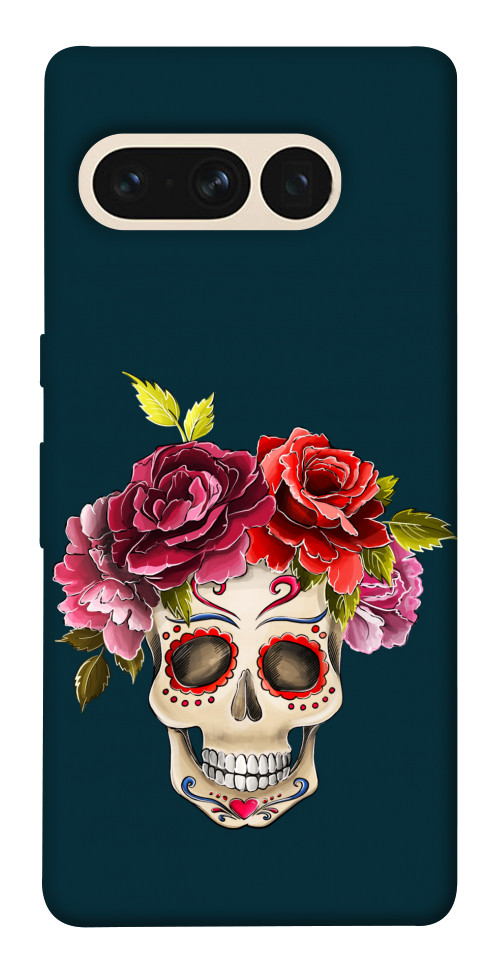 

Чехол Flower skull для Google Pixel 7 Pro 1538202