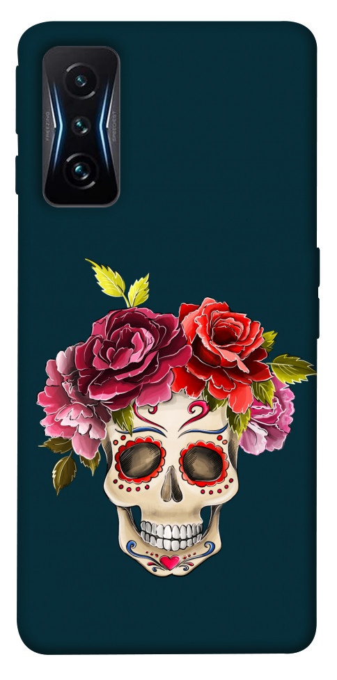 

Чехол Flower skull для Xiaomi Poco F4 GT 1538206