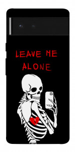 Чехол Leave me alone для Google Pixel 6