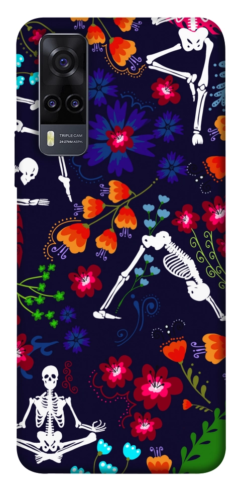 Чохол Yoga skeletons для Vivo Y31