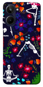 Чехол Yoga skeletons для Realme 10 4G