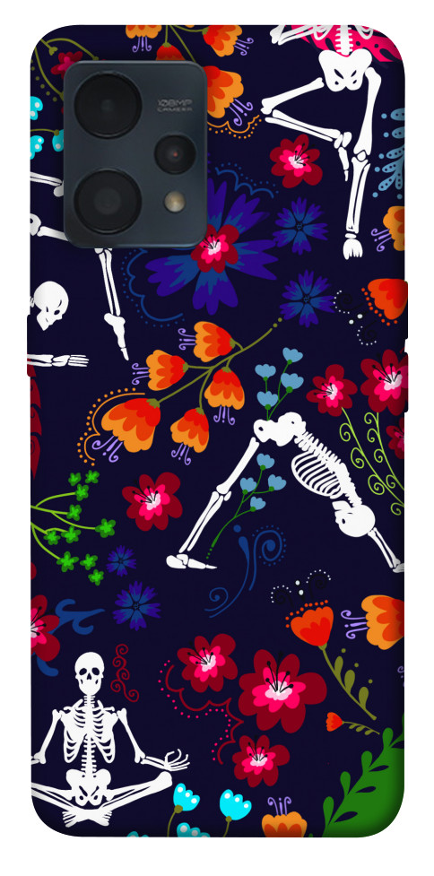 Чехол Yoga skeletons для Realme 9 4G