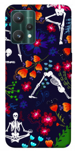 Чехол Yoga skeletons для Realme 9 Pro