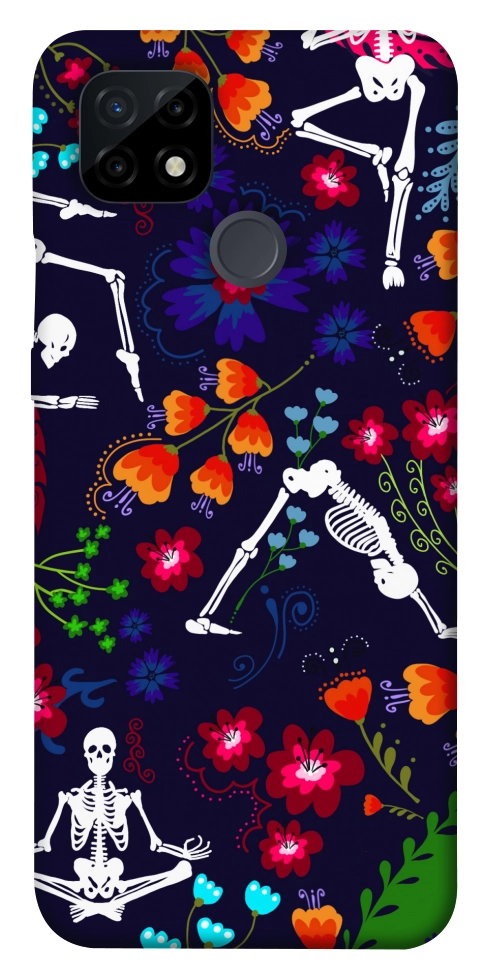 Чохол Yoga skeletons для Realme C21