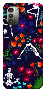 Чохол Yoga skeletons для Nokia G11