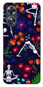 Чохол Yoga skeletons для Oppo A17