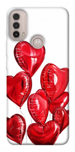 Чехол Heart balloons для Motorola Moto E40