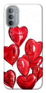 Чехол Heart balloons для Motorola Moto G31