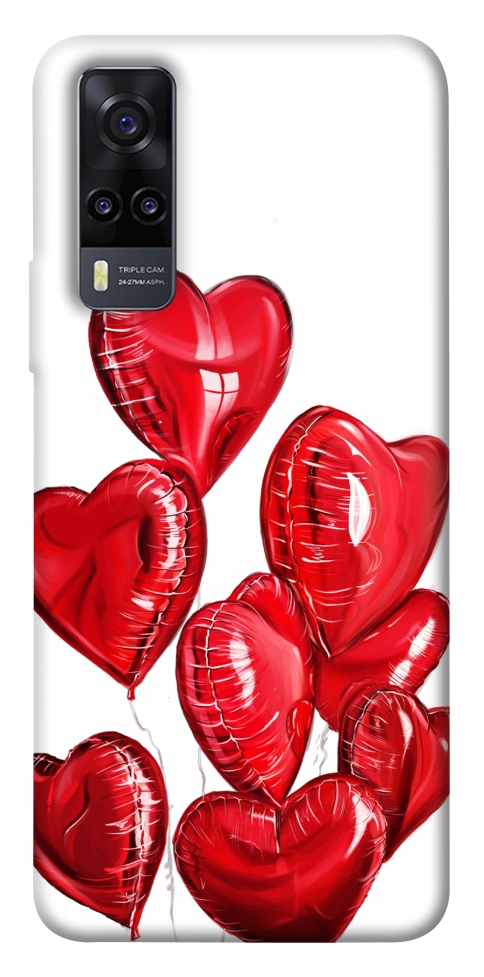 Чохол Heart balloons для Vivo Y31