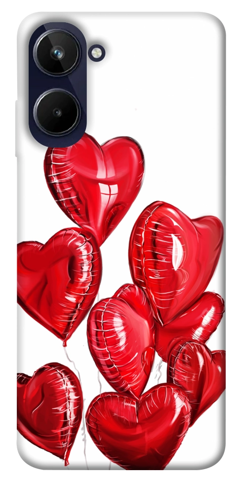 Чехол Heart balloons для Realme 10 4G