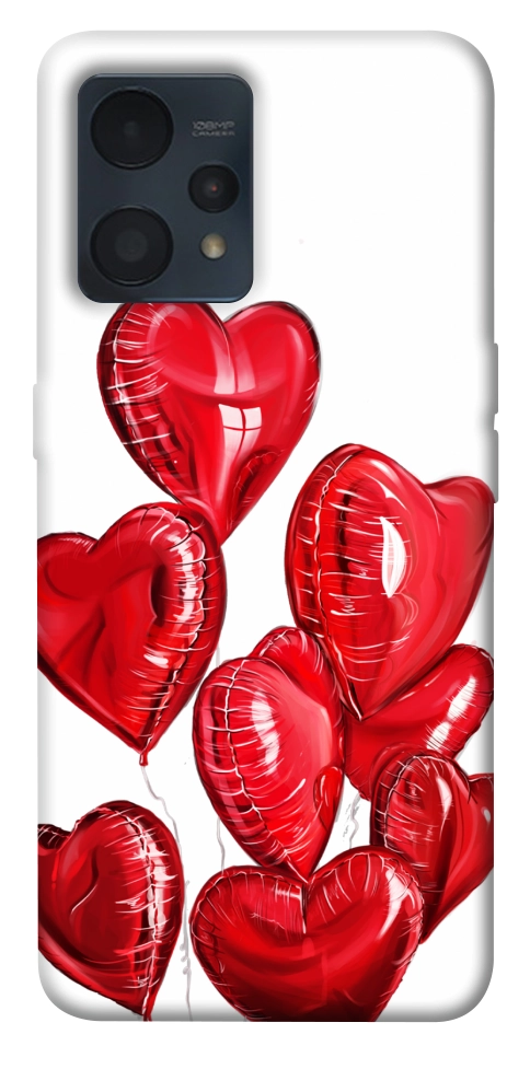 Чохол Heart balloons для Realme 9 4G