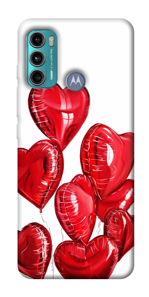 Чехол Heart balloons для Motorola Moto G60