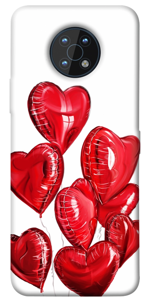 Чохол Heart balloons для Nokia G50