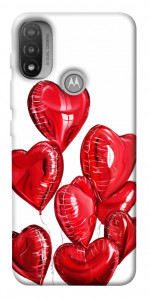 Чехол Heart balloons для Мotorola Moto E20