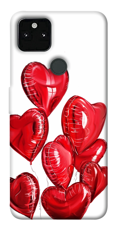 Чехол Heart balloons для Google Pixel 5A