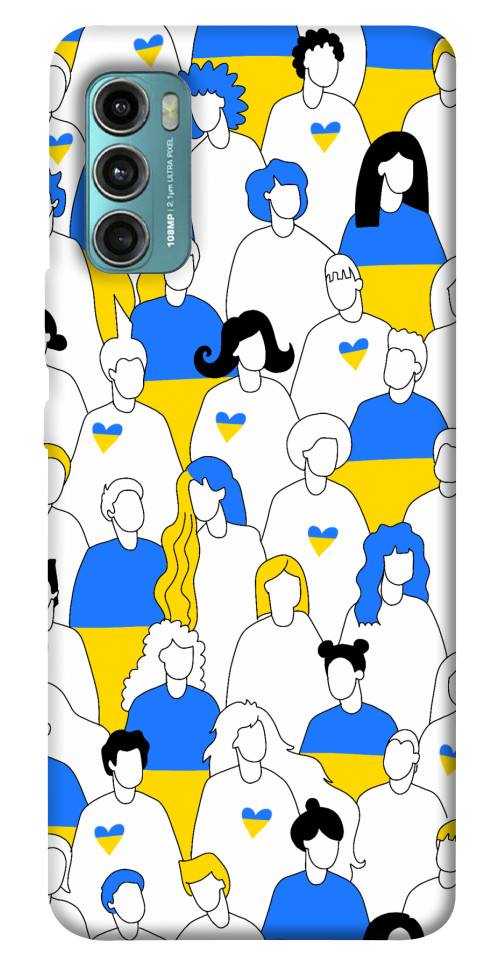 

Чехол Люди для Motorola Moto G60 1539329