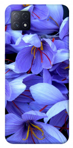 Чехол Фиолетовый сад для Oppo A72 5G