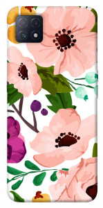 Чехол Акварельные цветы для Oppo A73 5G