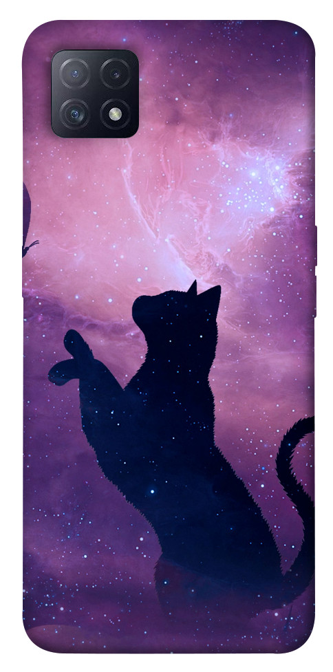 

Чехол Кот и бабочка для Oppo A72 5G 1540057