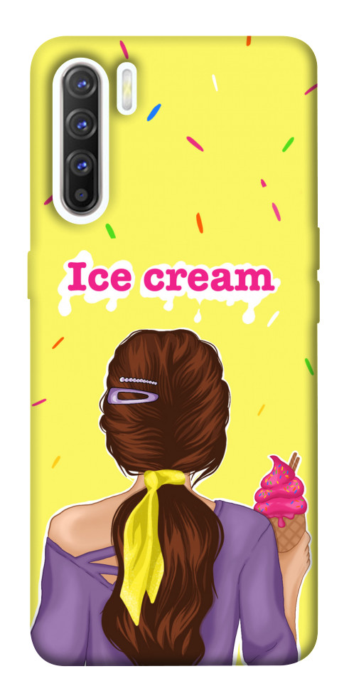 

Чехол Ice cream girl для Oppo Reno 3 1540479