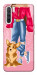 Чехол Girl and corgi для Oppo Reno 3