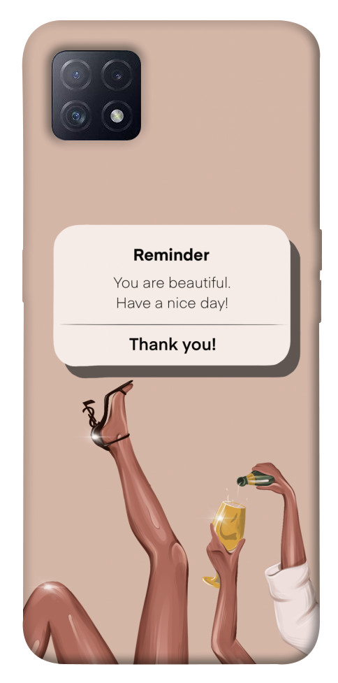 

Чохол Beautiful reminder для Oppo A72 5G 1540698