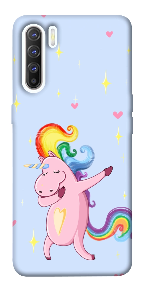 Чехол Unicorn party для Oppo Reno 3