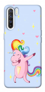 Чехол Unicorn party для Oppo Reno 3