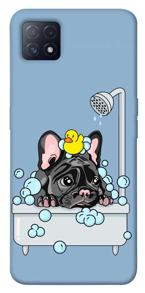 Чехол Dog in shower для Oppo A73 5G