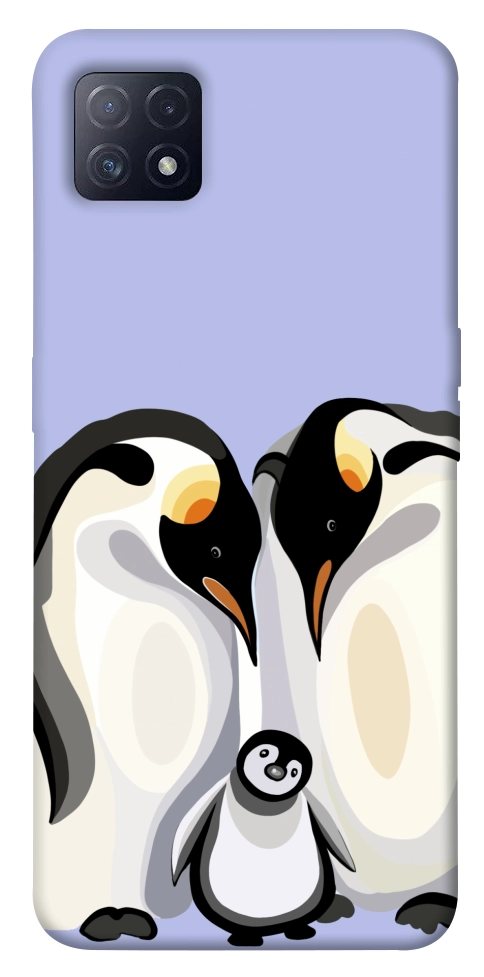 Чехол Penguin family для Oppo A73 5G