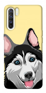 Чехол Husky dog для Oppo Reno 3