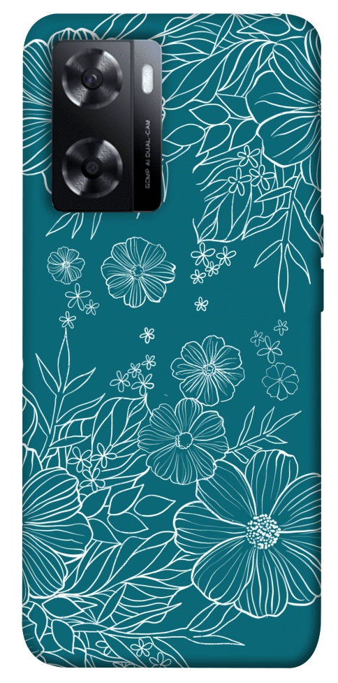 Чехол Botanical illustration для Oppo A77s