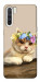 Чехол Cat in flowers для Oppo Reno 3