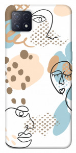 Чехол Face pattern для Oppo A72 5G