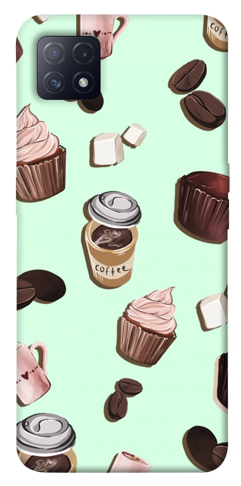 Чохол Coffee and sweets для Oppo A73 5G