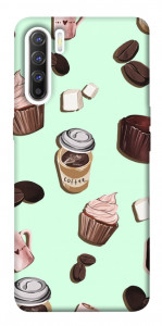 Чехол Coffee and sweets для Oppo Reno 3