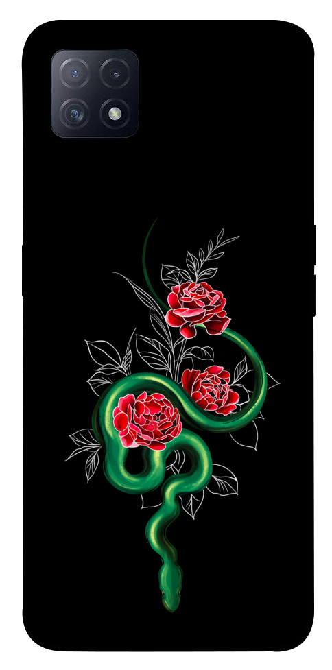 

Чехол Snake in flowers для Oppo A72 5G 1541181