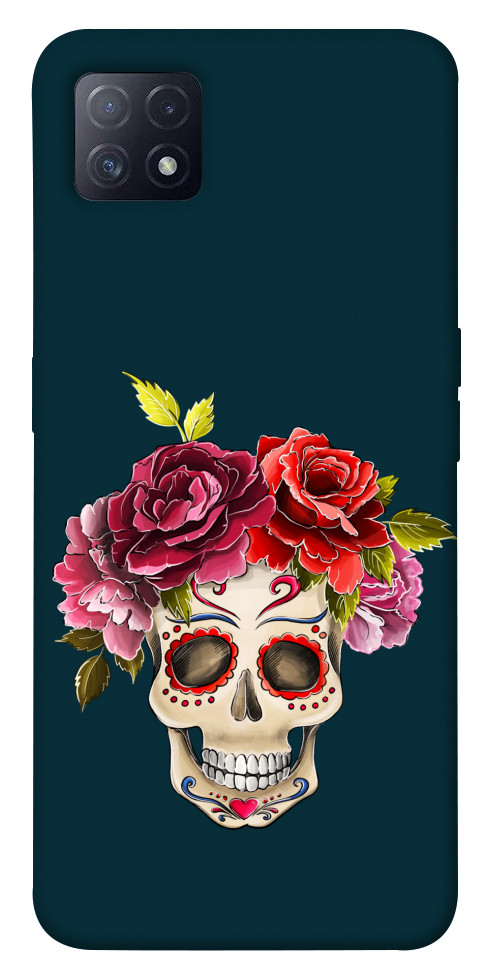 

Чехол Flower skull для Oppo A72 5G 1541190
