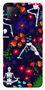 Чехол Yoga skeletons для Oppo A72 5G