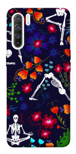 Чохол Yoga skeletons для Oppo Reno 3