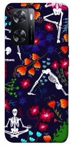 Чохол Yoga skeletons для Oppo A77s