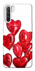 Чехол Heart balloons для Oppo Reno 3