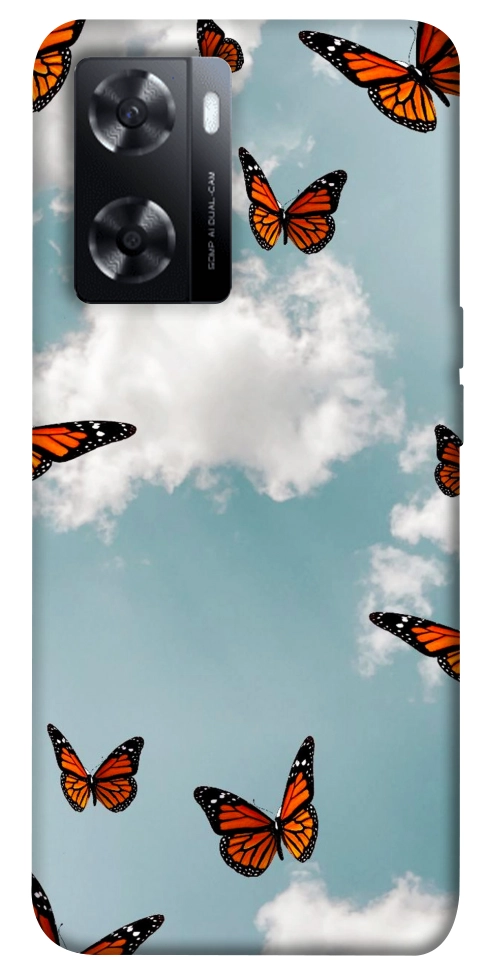 Чехол Summer butterfly для Oppo A77s