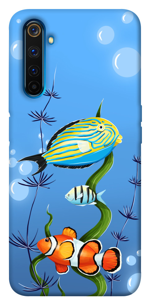 

Чохол Коралові рибки для Realme 6 Pro 1544340