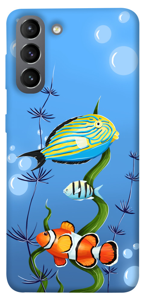 

Чехол Коралловые рыбки для Galaxy S21 1544446